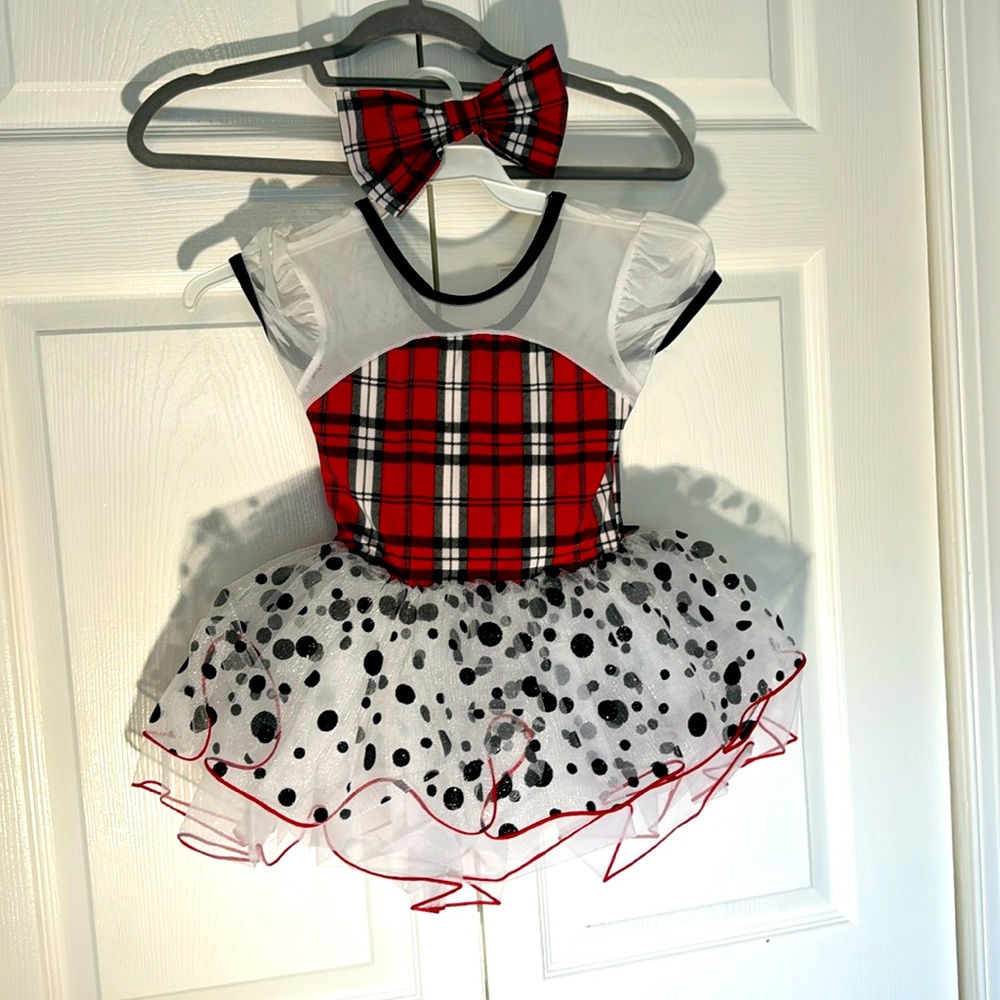 DÁLMATIAN PRINT DANCE COSTUME